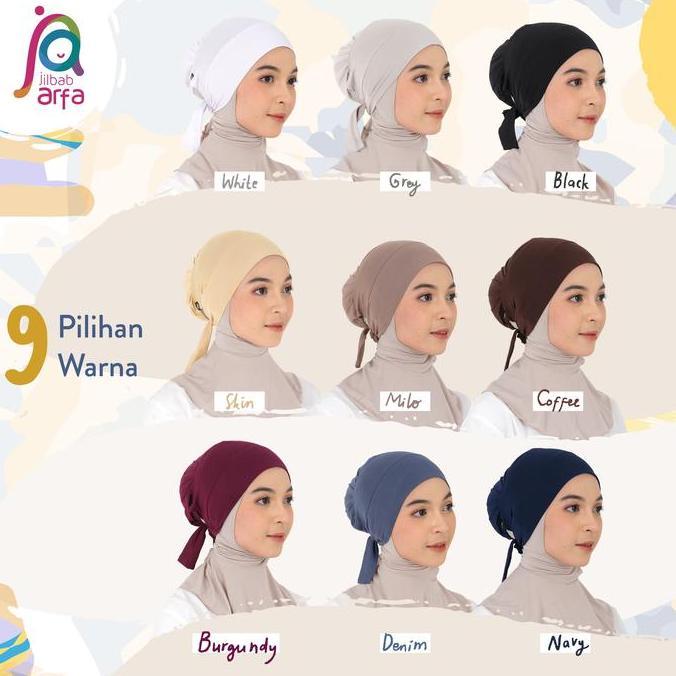 Promo Ciput Inatsa/ Daleman Hijab/Alas Jilbab/ Ciput Muslimah by Arfa Diskon