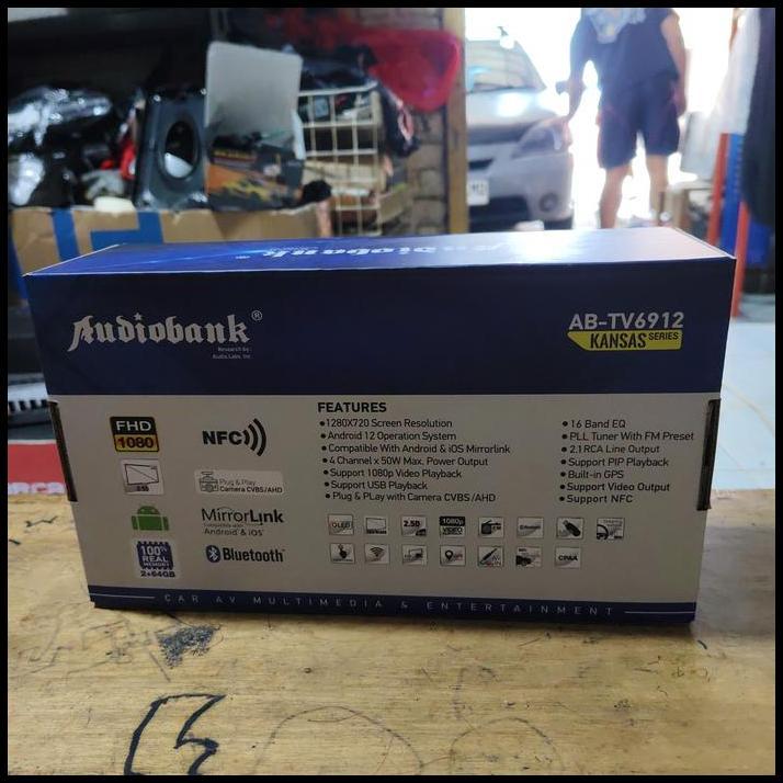 BEST DEAL HEAND UNIT MOBIL ANDROID AUDIOBANK 9 INCHI NFC 2/64 