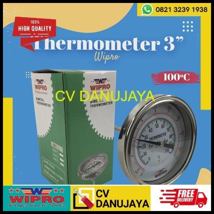 GRATIS ONGKIR ANALOG THERMOMETER TERMOMETER PAYUNG MINI BIMETAL OVEN GAS100 CELCIUS