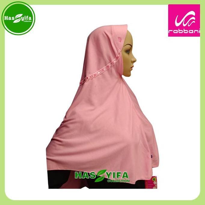 Promo Kerudung Instant Rabbani Innova A808 Pink Rose Diskon