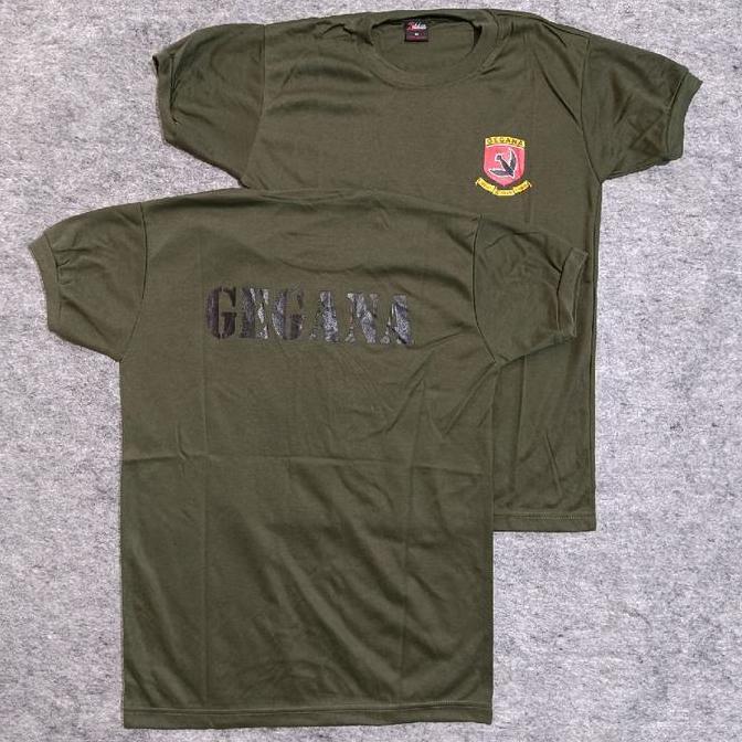 Kaos Pendek Hijau Gegana / Kaos Gegana Hijau / Kaos Gegana