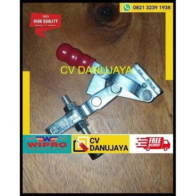 TERBARU WIPRO TOGGLE CLAMP TOGLE TOGEL KLEM VERTICAL TCV 906 100 KG 