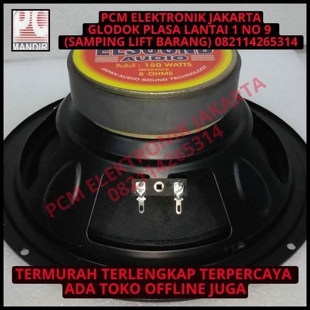 DISKON SPEAKER WOOFER 8 INCH ELSOUND 8 INCH 