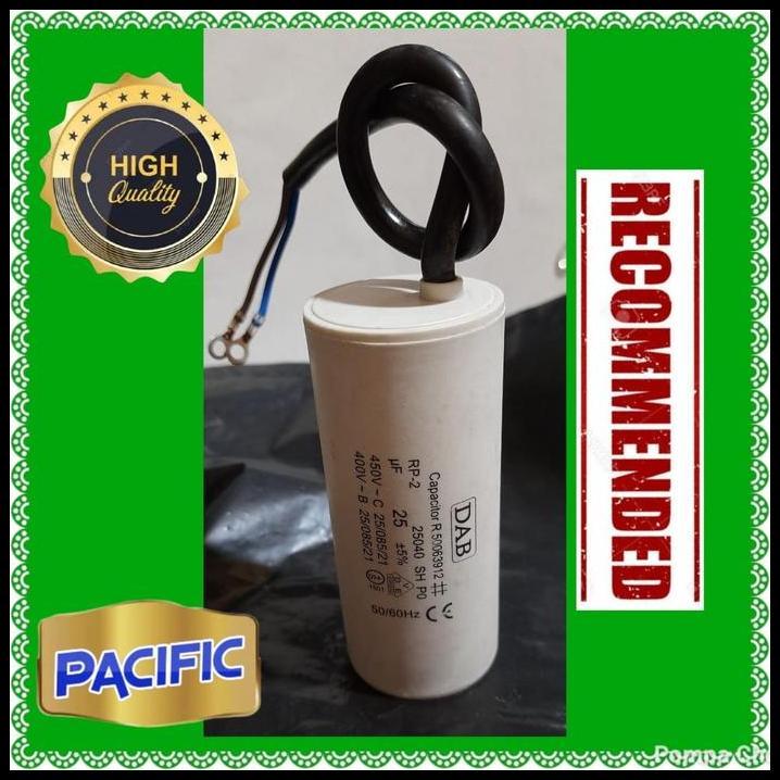 TERBARU CAPASITOR DINAMO POMPA AIR SHIMIZU ORI SEMI JET PUMP PENDORONG 250 