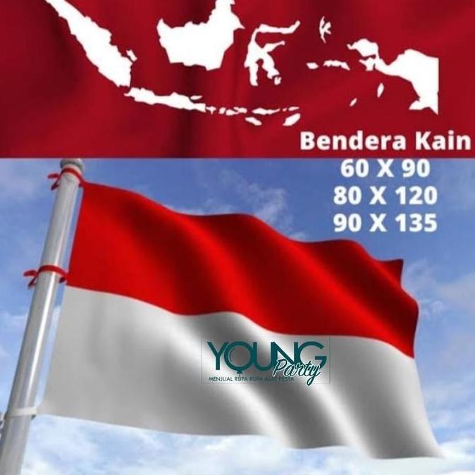bendera kain merah putih/bendera kain Indonesia merah putih