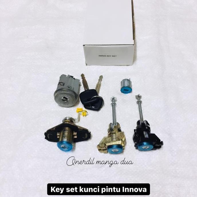 Kunci kontak key set kunci pintu toyota innova
