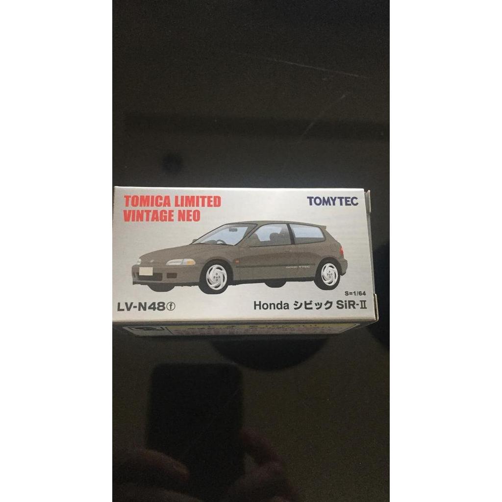 Tomica limited vintage honda civic tlvn 48 f grey