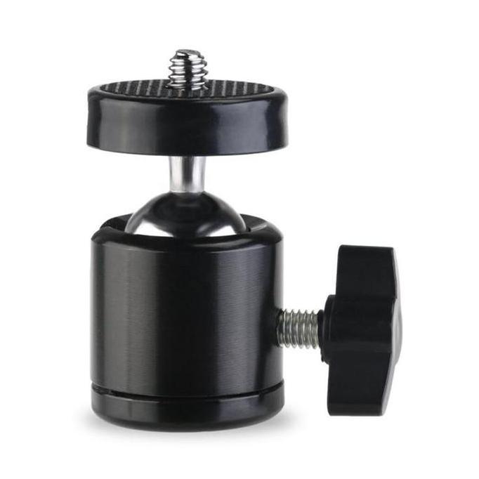 Mini Ball Head 1/4 Inc Screw Ballhead Tripod Camera Tripod DSLR 360 Swivel