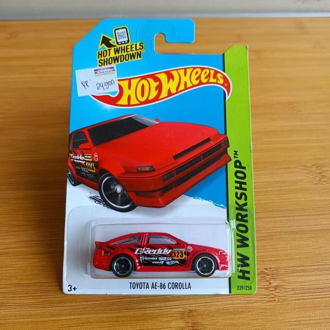 hotwheels toyota ae 86 corolla