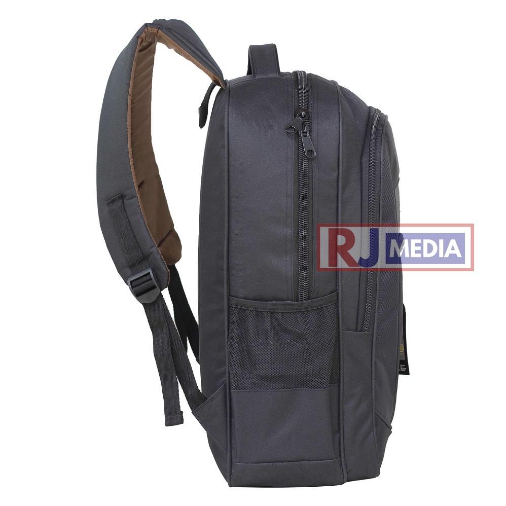 NEW DEALS Tas Sekolah 60 RIBUAN Pria Polo Alfito Hitam Polos Emboss Bonus Raincover Gendong Ransel P