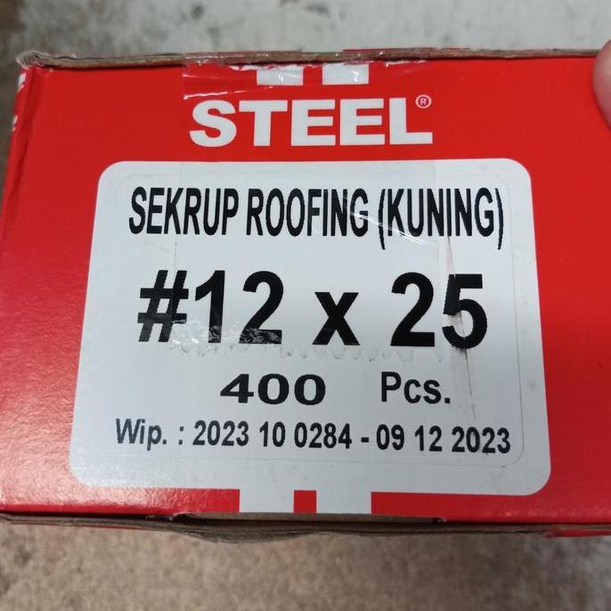 Sale Sekrup Roofing 12 X 25 Isi 400Pcs