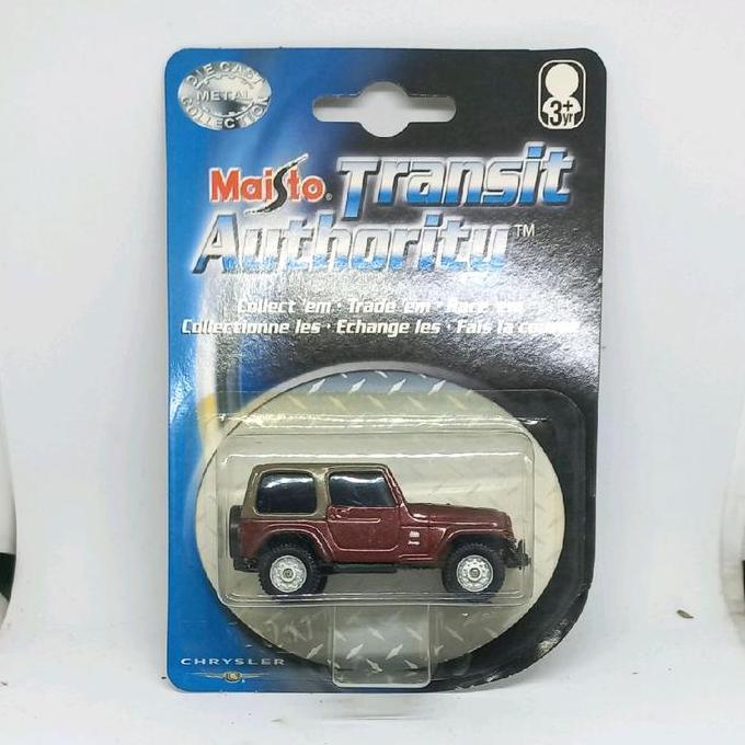 MAISTO JEEP WRANGLER SAHARA FIRST EDITION DIECAST 1/64 (S)