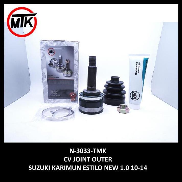TERBARU CV JOINT LUAR AS RODA SUZUKI KARIMUN ESTILO NEW 1.0 2010-2014 TMK 