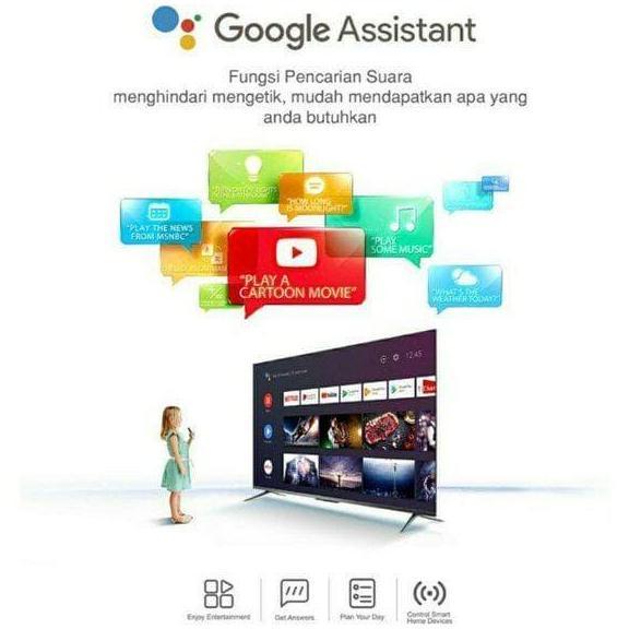 Promo Led Tv Tcl 43 Inch 43A10 Smart Android Uhd 4K Tv Garansi Resmi