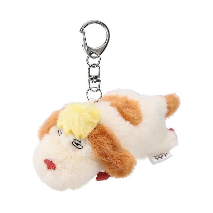 Studio Ghibli Howls Moving Castle Hin Heen Dog Soft Key Chain 3inch Japan mini
