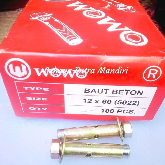 Promo Dinabolt 12X60/ Dinabolt Wowo 12X60/ Baut Mur Tembok 12X60