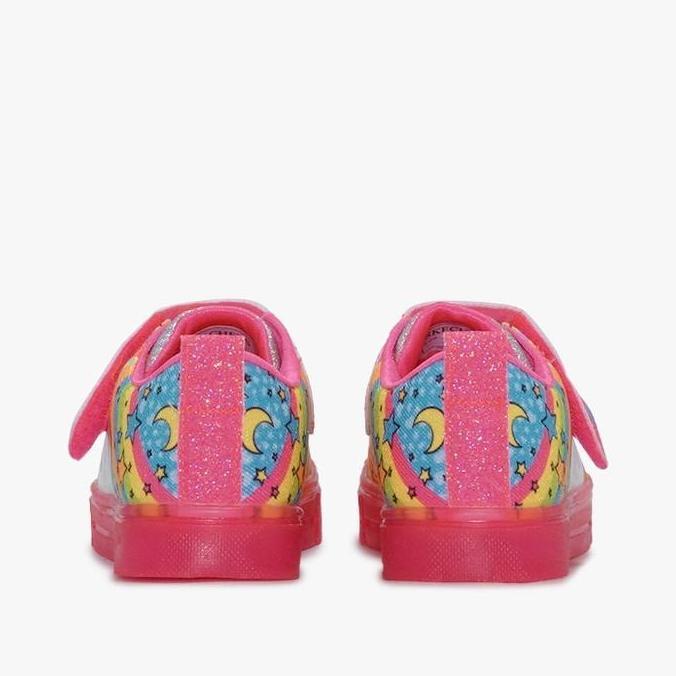 SKECHERS Twinkle Toes Girl's Sneakers (ada lampu LED) Original