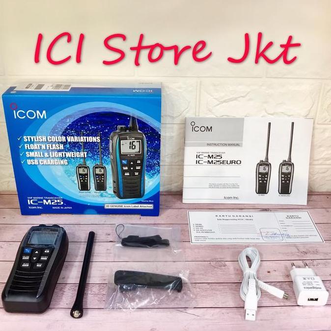 Sale Radio Ht Icom M25 Marine (Original)