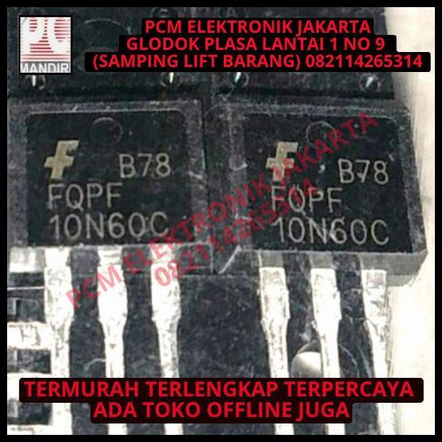 GRATIS ONGKIR PQPF10N60C PQPF 10N60C 10N60 10 N60 10N 60 N MOSFET 10A 600V FET KECIL 