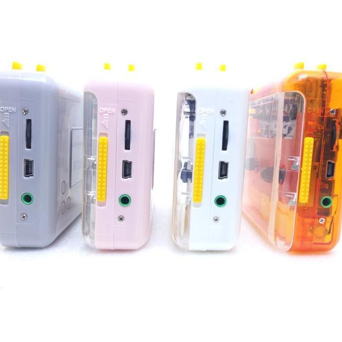 Grosir Walkman Stereo Cassette Portable Tape Player Kaset Pita - Transparan