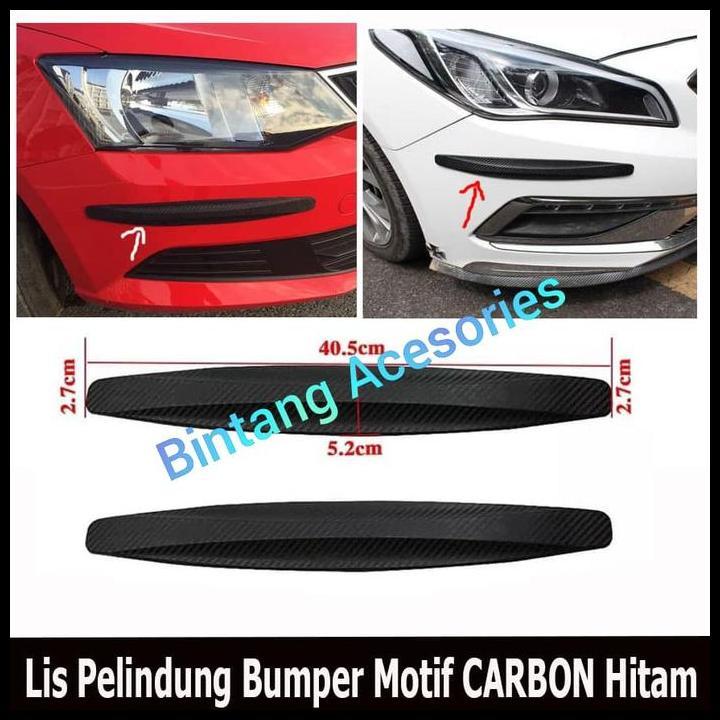 GRATIS ONGKIR LIS BEMPR GUARD PELINDUNG BUMPER MOBIL DAIHATSU SIRION CARBON 