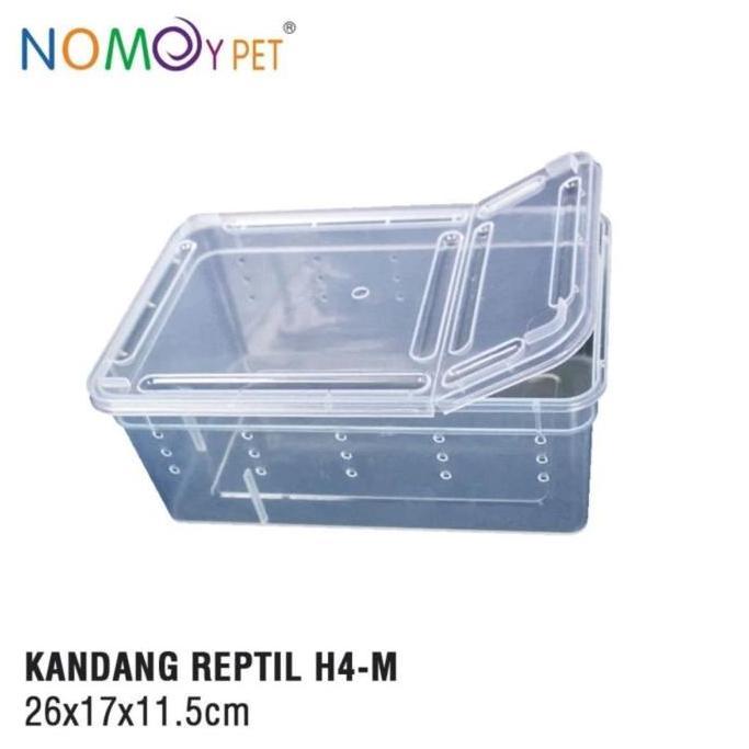 Selikobrter  - BOX NOMOY H4 KANDANG REPTIL KOTAK PLASTIK NOMOYPET REPTILE