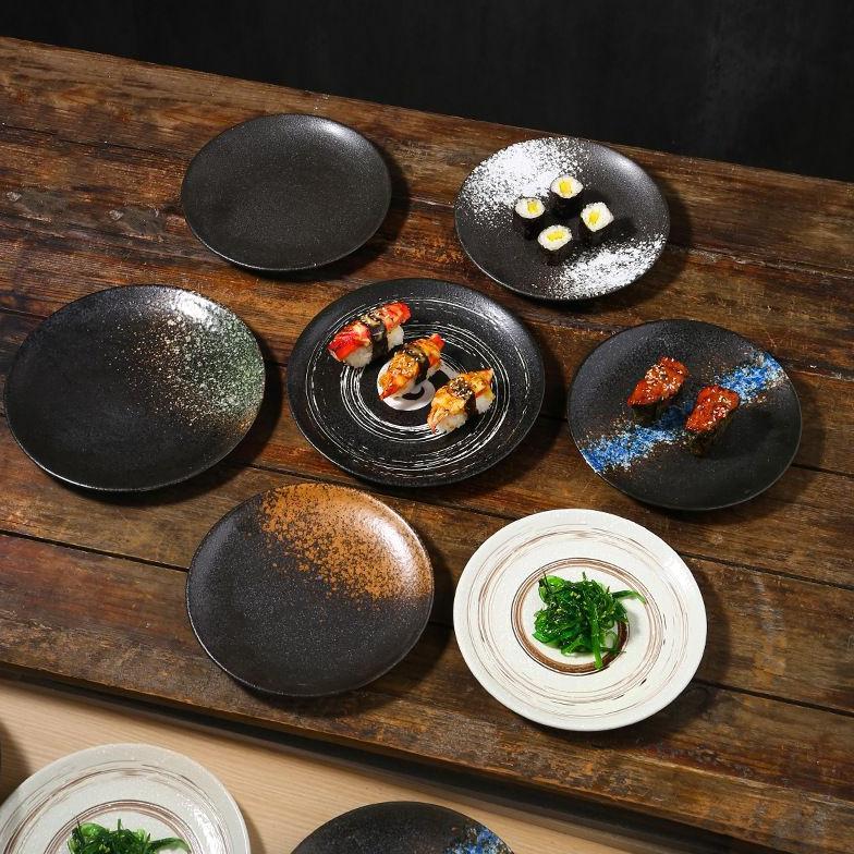 ASHOME Piring Galaxy Stone Tahan Panas