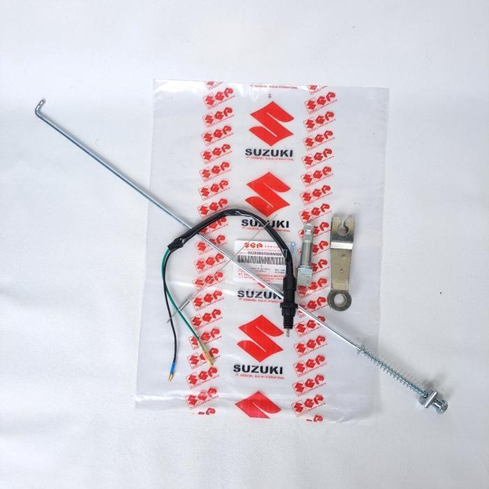 Pedal Injekan Rem Suzuki Tornado Rc 100 Crystal Pedal Rem Lengkap As Paha Stick Dan Switch Original 