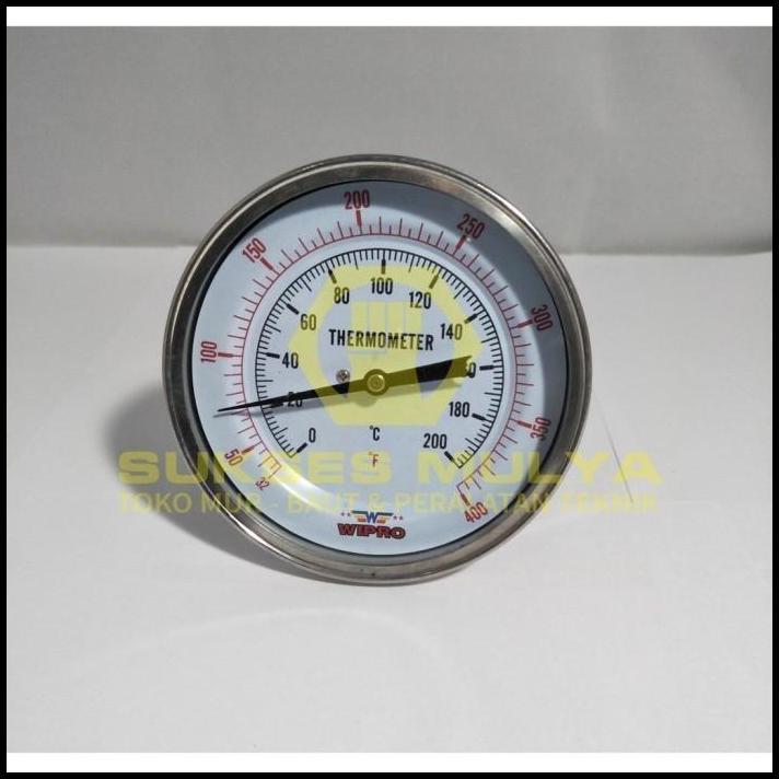 TERBARU TERMOMETER / THERMOMETER PAYUNG BIMETAL THERMOMETER 3" WIPRO 