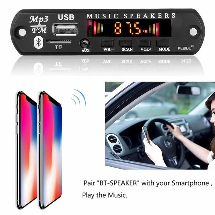 Promo Module Mp3 Bluetooth 5.0 Mp3 Player 5-12V