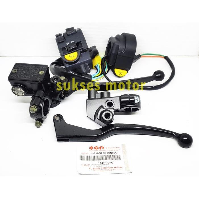 Paketan Saklar Komplit Set Kiri Kanan + Master Rem Assy, Rumah Minyak Rem + Handle Set Kopling Dan R