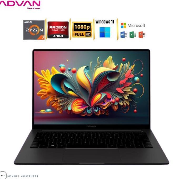 Davisbrakan99 - ADVAN AI GEN Amd Ryzen 7 8845HS RAM16GB SSD2TB 14 Ips Windows 11