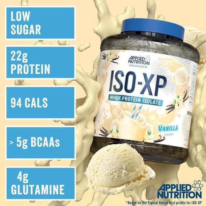 APPLIED NUTRITION ISO XP 1,8KG 72 SERVING WHEY PROTEIN ISOLATE ORIGINAL DAN TERPERCAYA