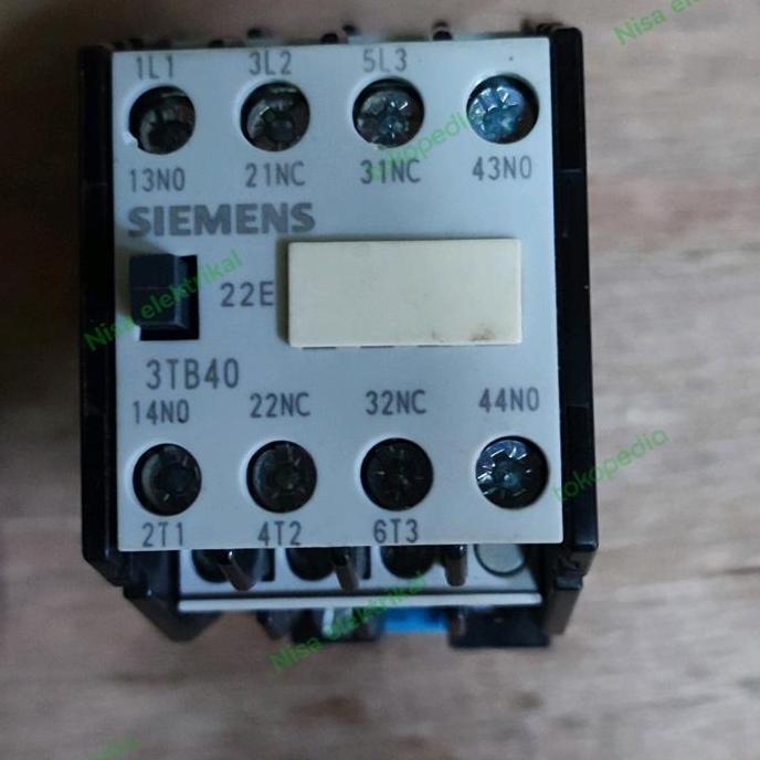 Kontaktor Siemens 3Tb40 22 Asli