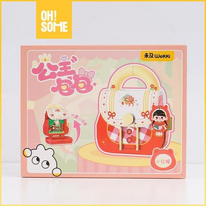 Yuniviana_ - OHSOME Wekki Building Block Mainan Rakit Brick Blok Susun 3D DIY Cute Disney Bag Series