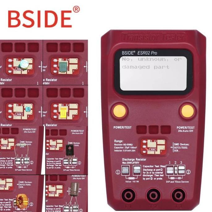 Grosir Multi-Purpose Transistor Bside Esr02Pro Smart Diode Triode Capacitance