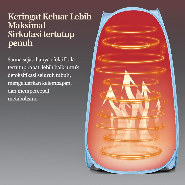 NEW BENBO Sauna Uap Lipat / Sauna Uap Rumah Tangga /Mesin Sauna Uap Portable/Sauna Portable Spa/ Ala