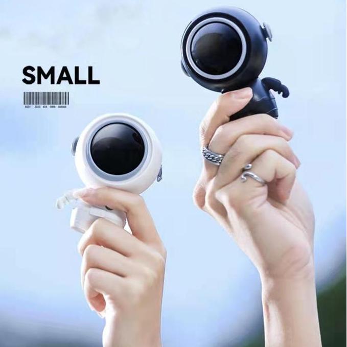 Kipas Angin Portable Astronaut Mini Fan Hanging Neck Fan Charge Usb MS