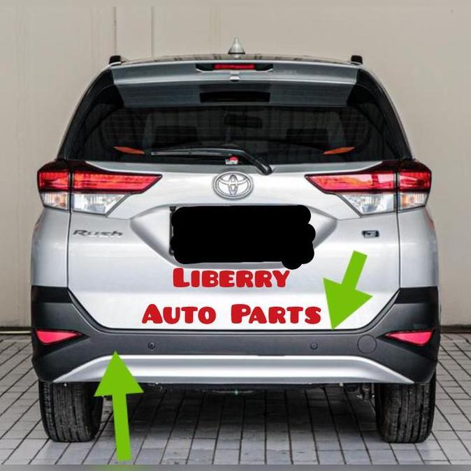Aksesoris Keren Bumper Bemper Belakang All New Toyota Rush Terios Original 2018-2019