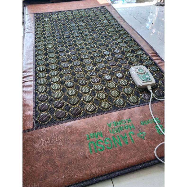 Hot Sale Jade Mat Jangsu Healty Stone Korea Matras Terapi Giok/Germanium Turmalin Terapi Ampuh