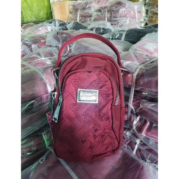 NEW Tas Chibao CB8182-22 Selempang Bordir Mini Kanvas