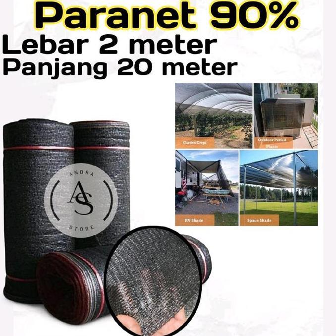 Paranet 90% Lebar 2 meter panjang 20 meter