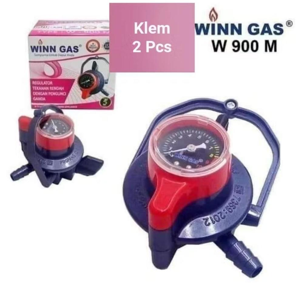 hot deals wingas w900m regulator doubel lock / wingas w 900m selang paket