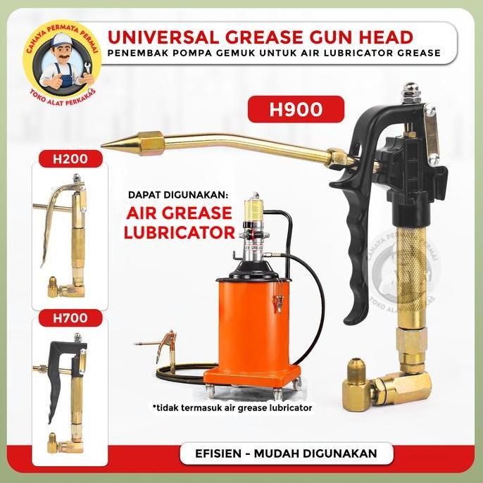 Grease Gun Umum untuk Pompa Gemuk Angin // Gun Grease Lubricator - Gun Pompa Gemuk Angin