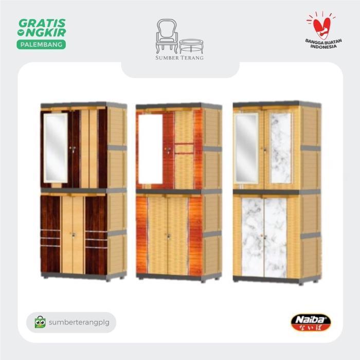 Lemari Pakaian Plastik Lemari Baju Cermin Lemari Plastik Naiba Jersey