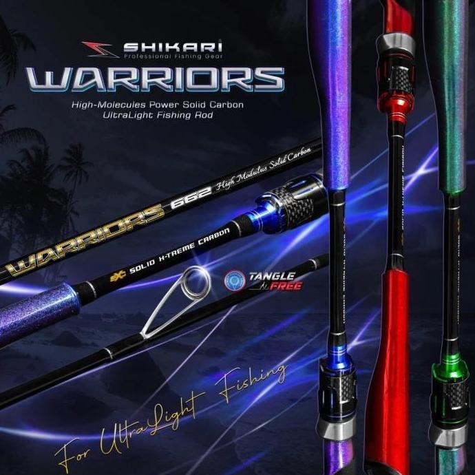 JORAN PANCING SHIKARI WARRIORS ULTRALIGHT JORAN CASTING UL PANJANG 198 210
