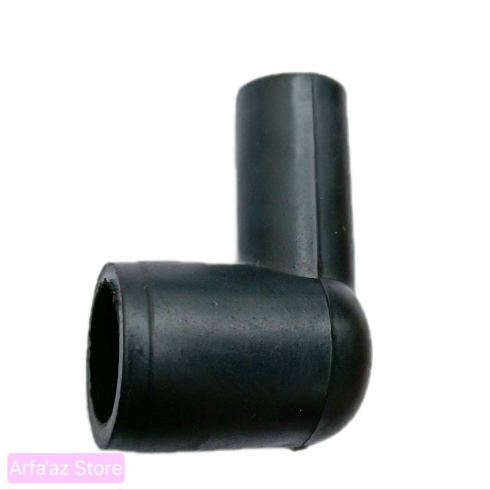 Promo Cod Konektor L Karet Penyambung Dinamo Ke Body Tanki Sprayer Elektrik ><