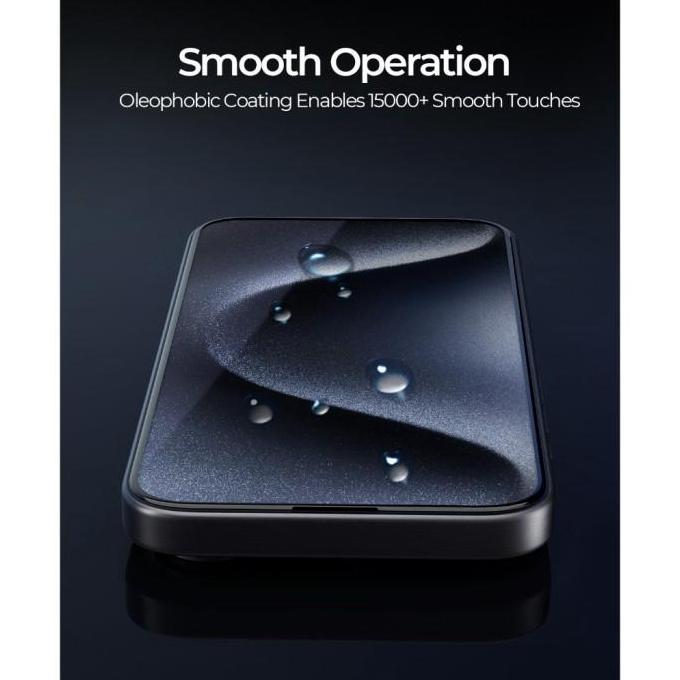 Murah Aukey Iphone 15 Premium Tempered Corning Glass Sp-Gt20