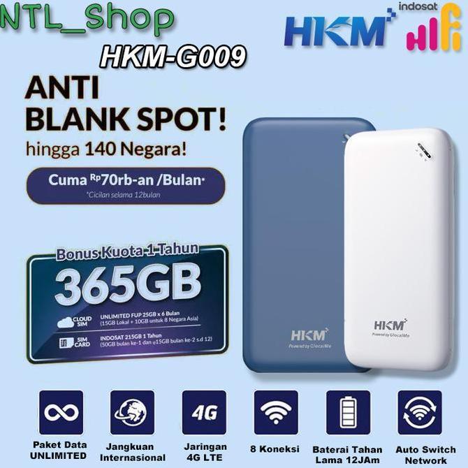 HKM G009 GlocalMe Worldwide Portable modem Wifi