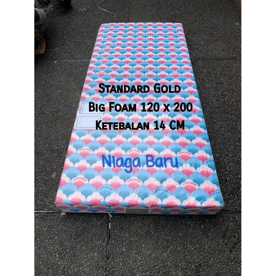 KASUR BUSA BIG FOAM 120X200 14CM Standar GOLD Khusus GOJEK DAN BOGOR